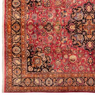 فرش قدیمی دستباف دوازده متری سی پرشیا کد 102443