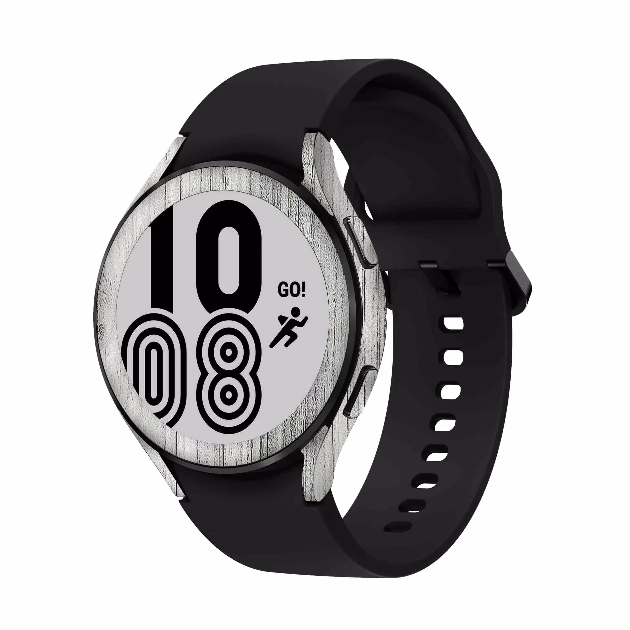 برچسب ماهوت طرح White Wood مناسب برای ساعت هوشمند سامسونگ Watch4 44mm