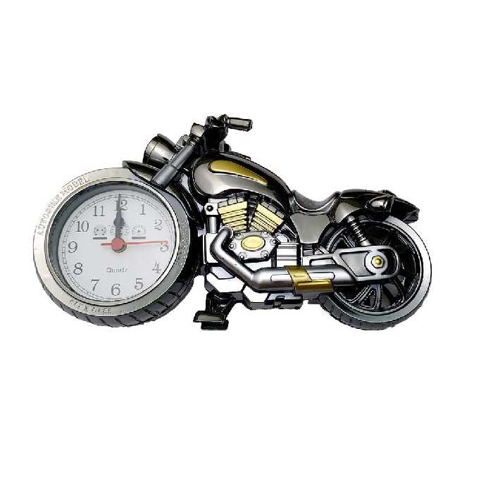 ساعت رومیزی مدل موتور سیکلت