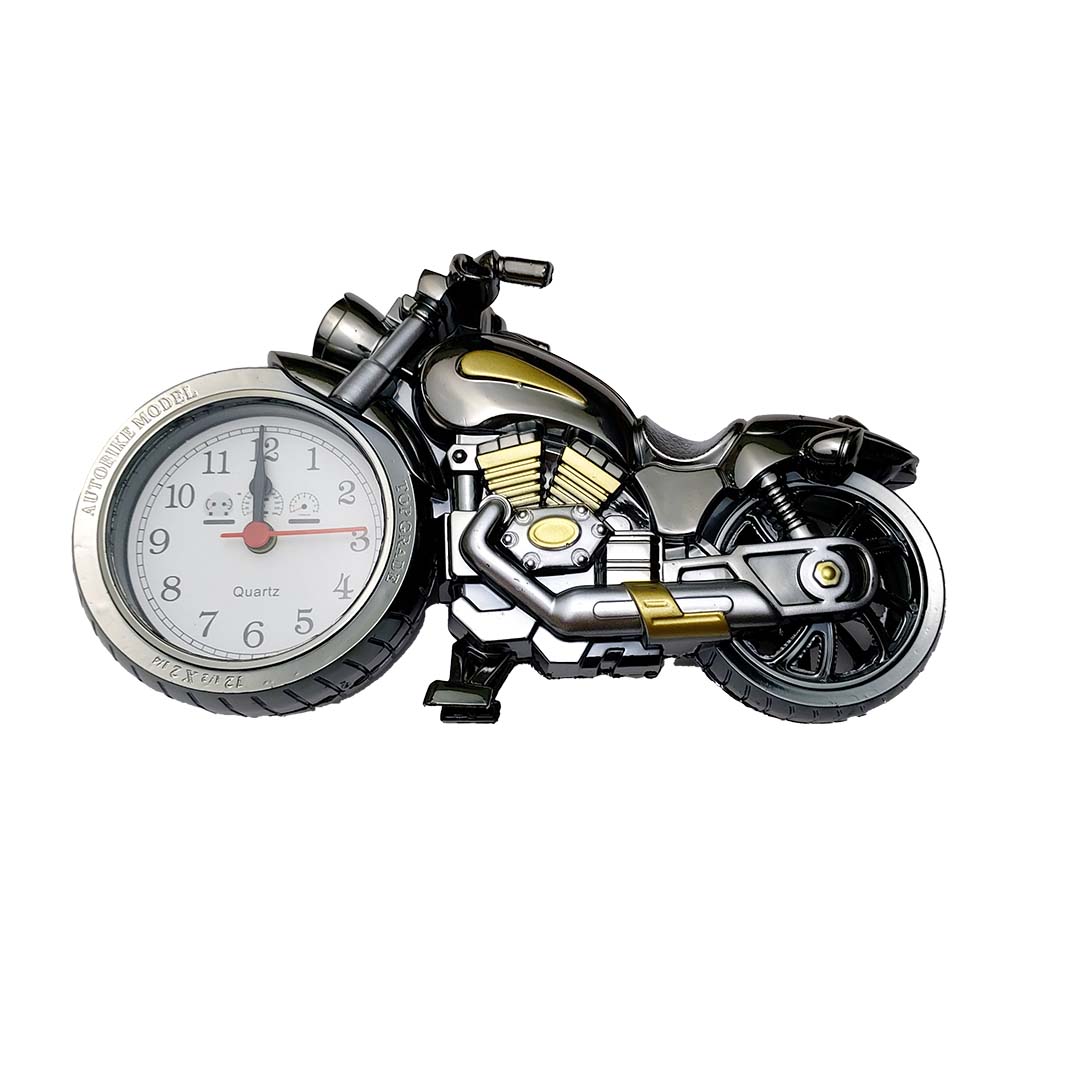 ساعت رومیزی مدل موتور سیکلت