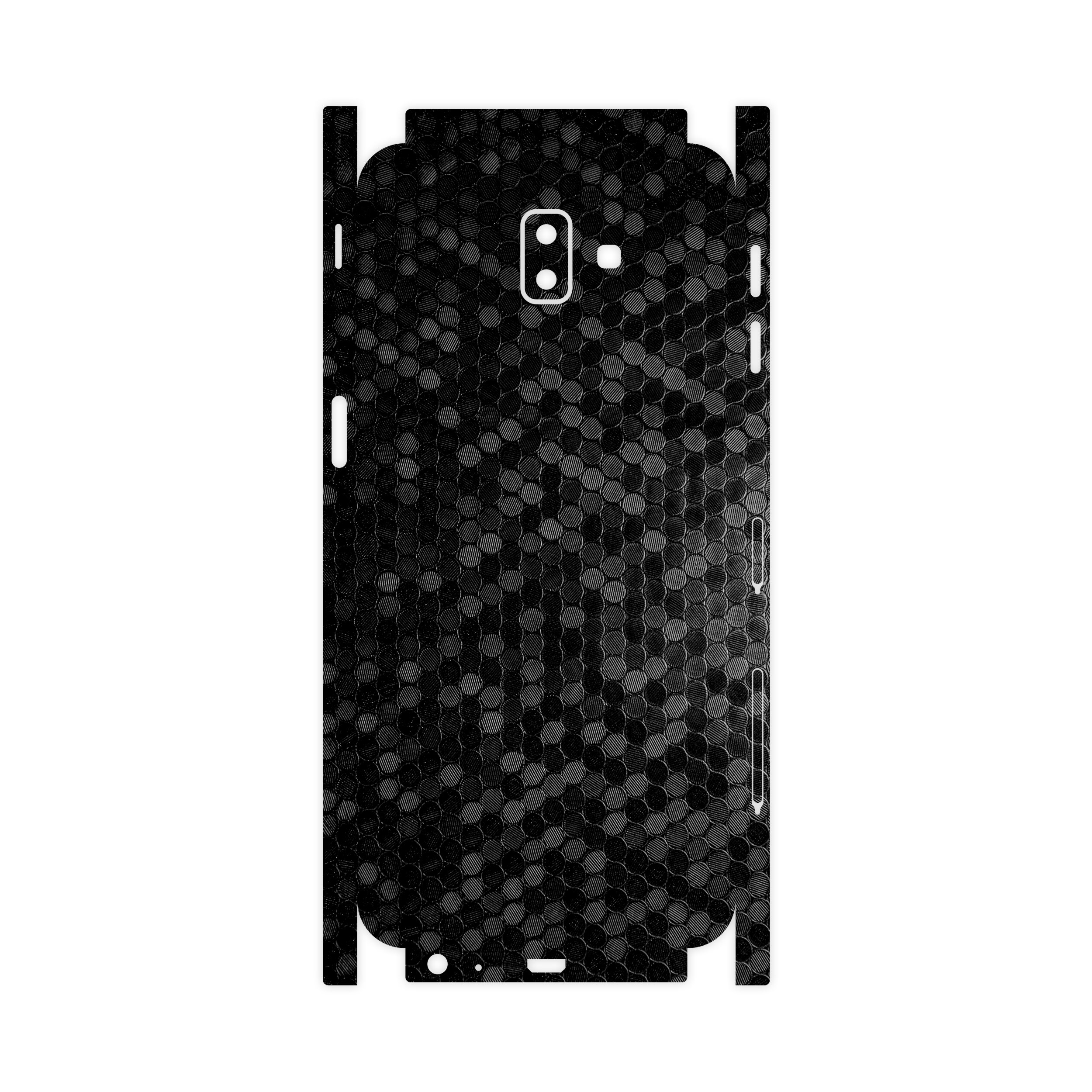برچسب پوششی ماهوت مدل Honey-Comb-Circle-FullSkin مناسب برای گوشی موبایل سامسونگ Galaxy J6 Plus
