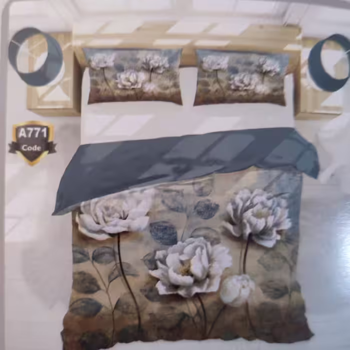 سرویس روتختی دونفره 4 تکه کدa771 (پس کرایه)
