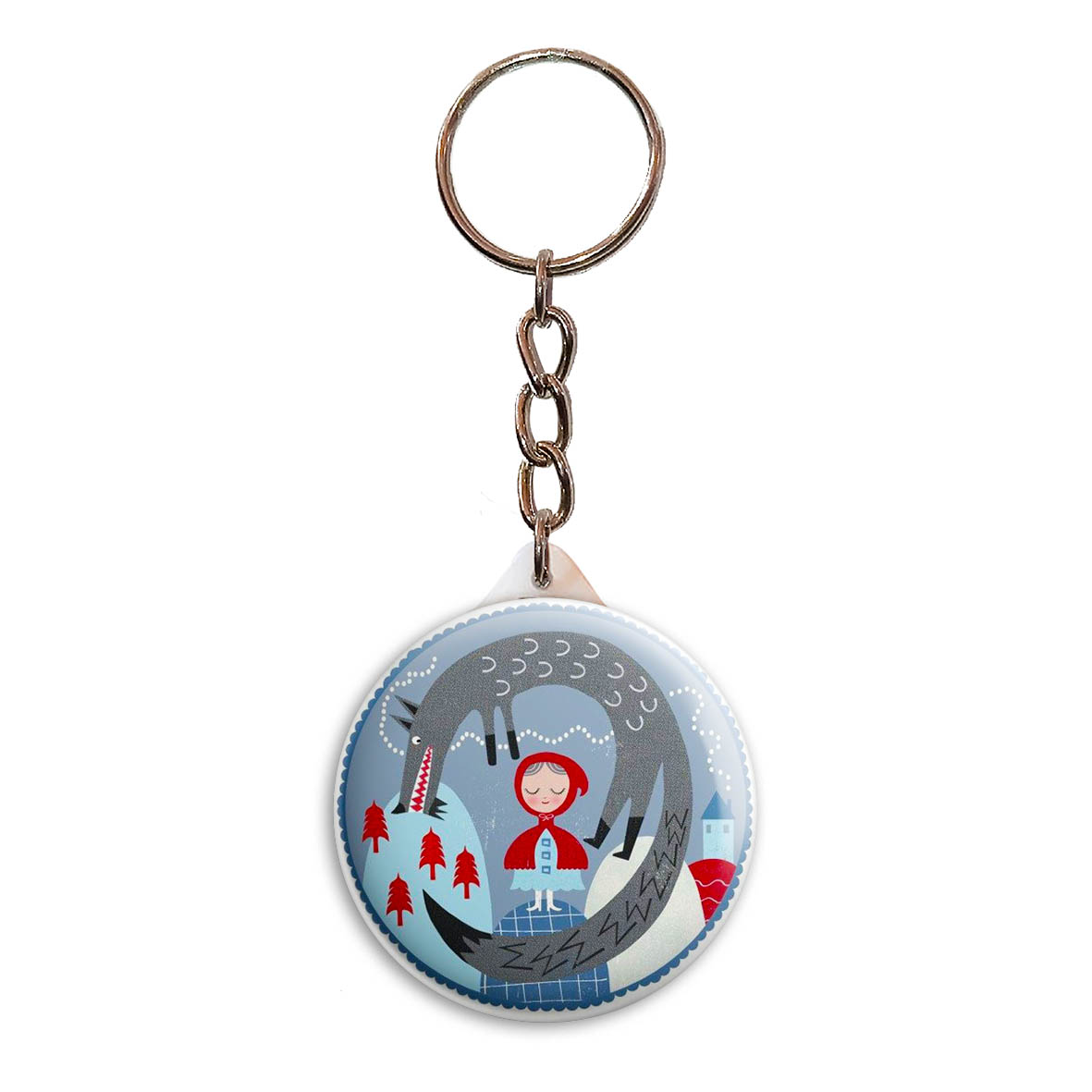 جاکلیدی پرمانه طرح شنل قرمزی کد pmy.20225