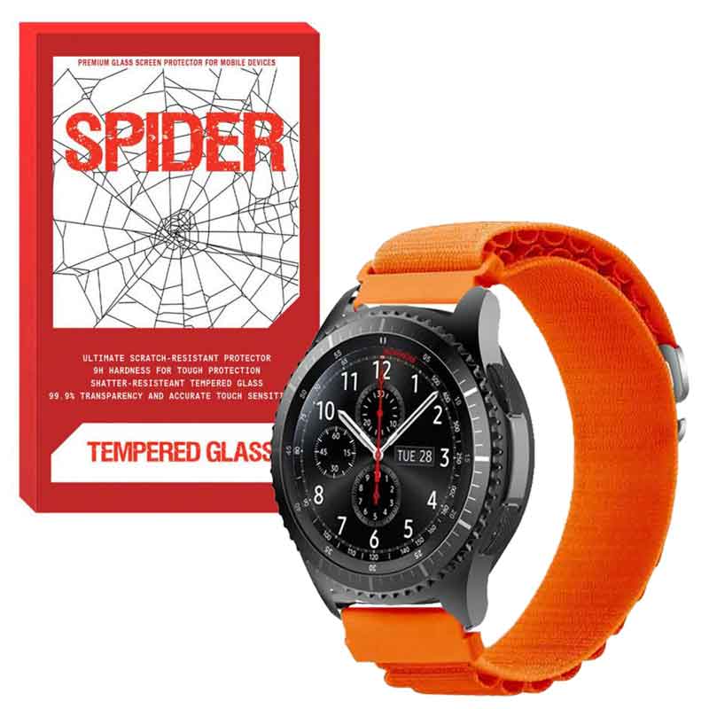 بند اسپایدر مدل LOOP ALPINE مناسب برای ساعت هوشمند سامسونگ galaxy Gear S3 Frontier 