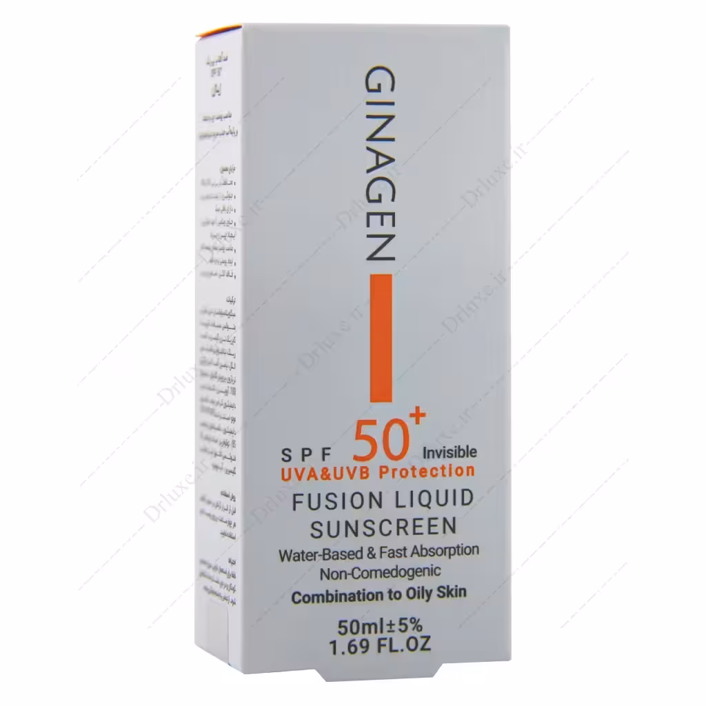 لیکوئید ضد آفتاب پوست چرب ژیناژن SPF50