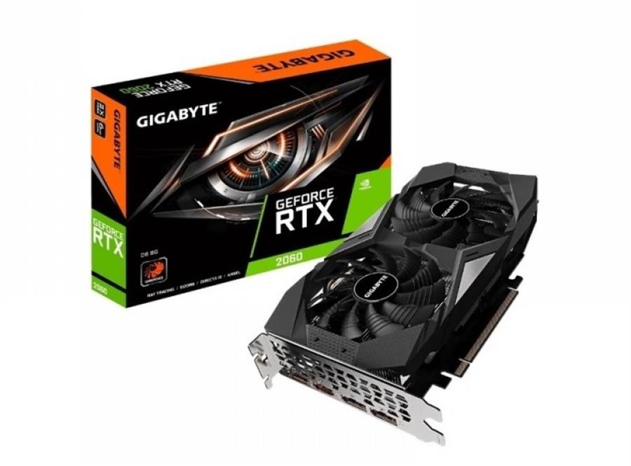 کارت گرافیک گیگابایت مدل GeForce RTX™ 2060 D6 6G با حافظه 6 گیگابایت