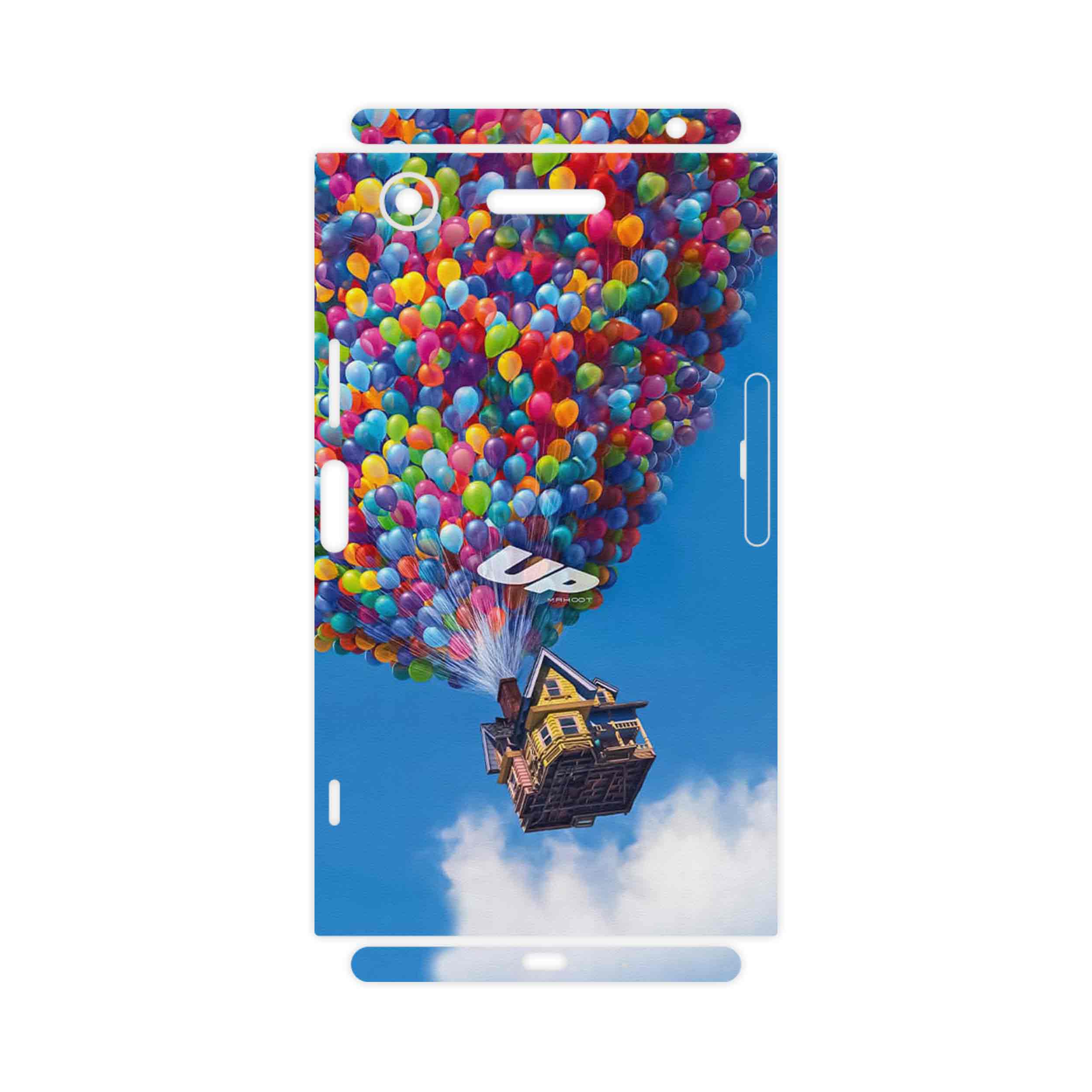 برچسب پوششی ماهوت مدل UP-FullSkin مناسب برای گوشی موبایل سونی Xperia XZ1