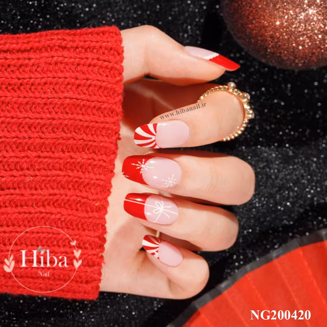 استیکر ژله ای کاشت ناخن (نیل رپ)_کد NG200420