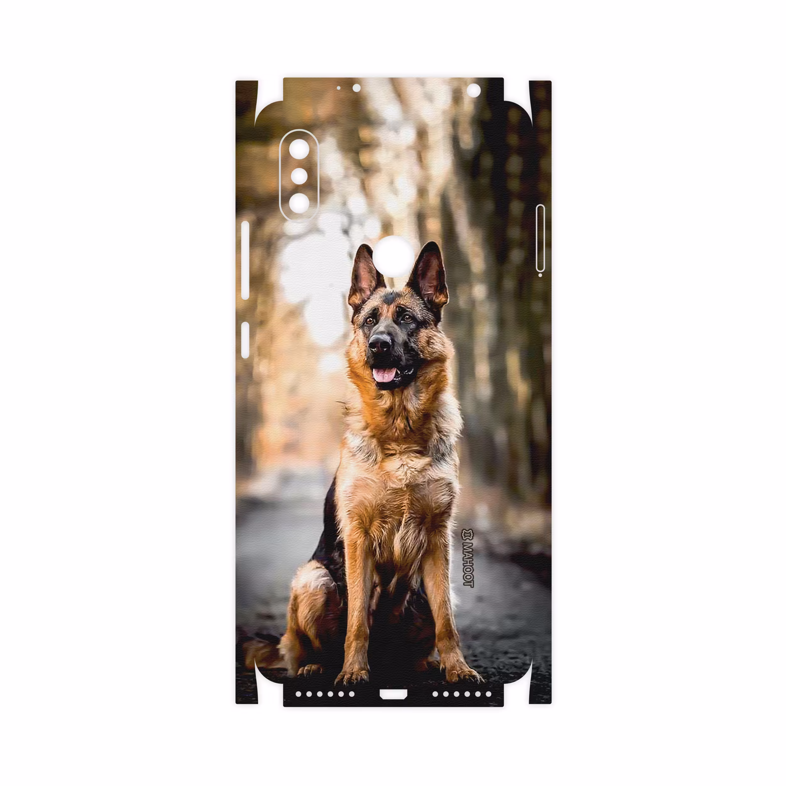 برچسب پوششی ماهوت مدل Dog-1-FullSkin مناسب برای گوشی موبایل شیائومی Redmi S2