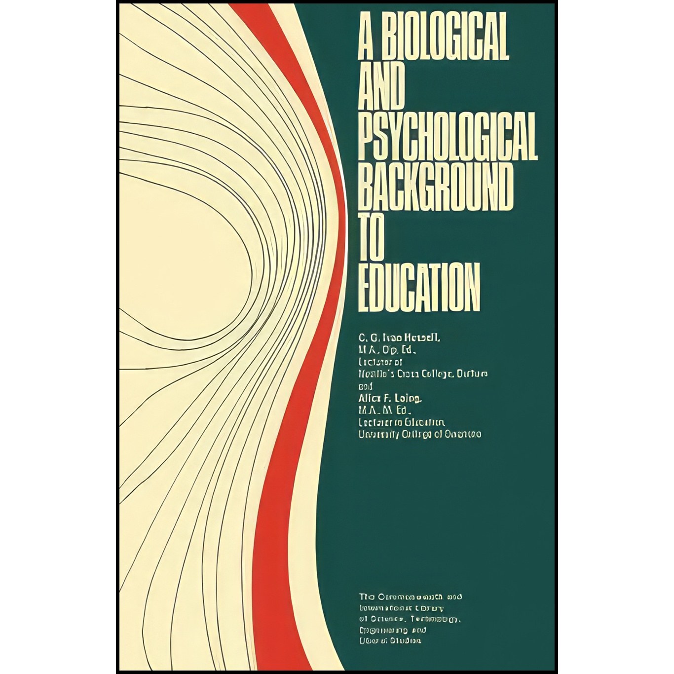 کتاب زبان اصلی A Biological and Psychological Background to Education