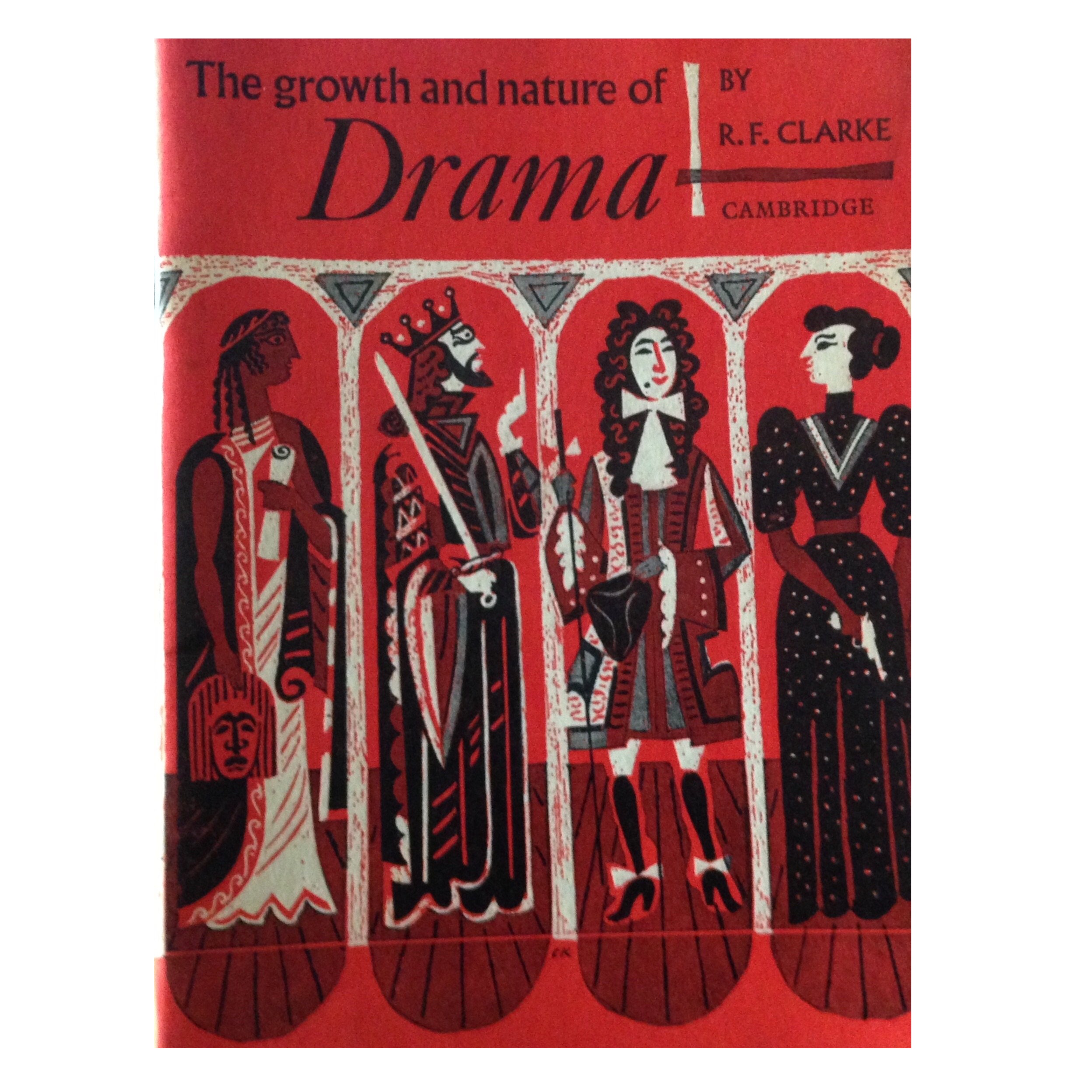 کتاب The Growth and Nature of Drama اثر Ronald F Clarke انتشارات Cambridge University Press