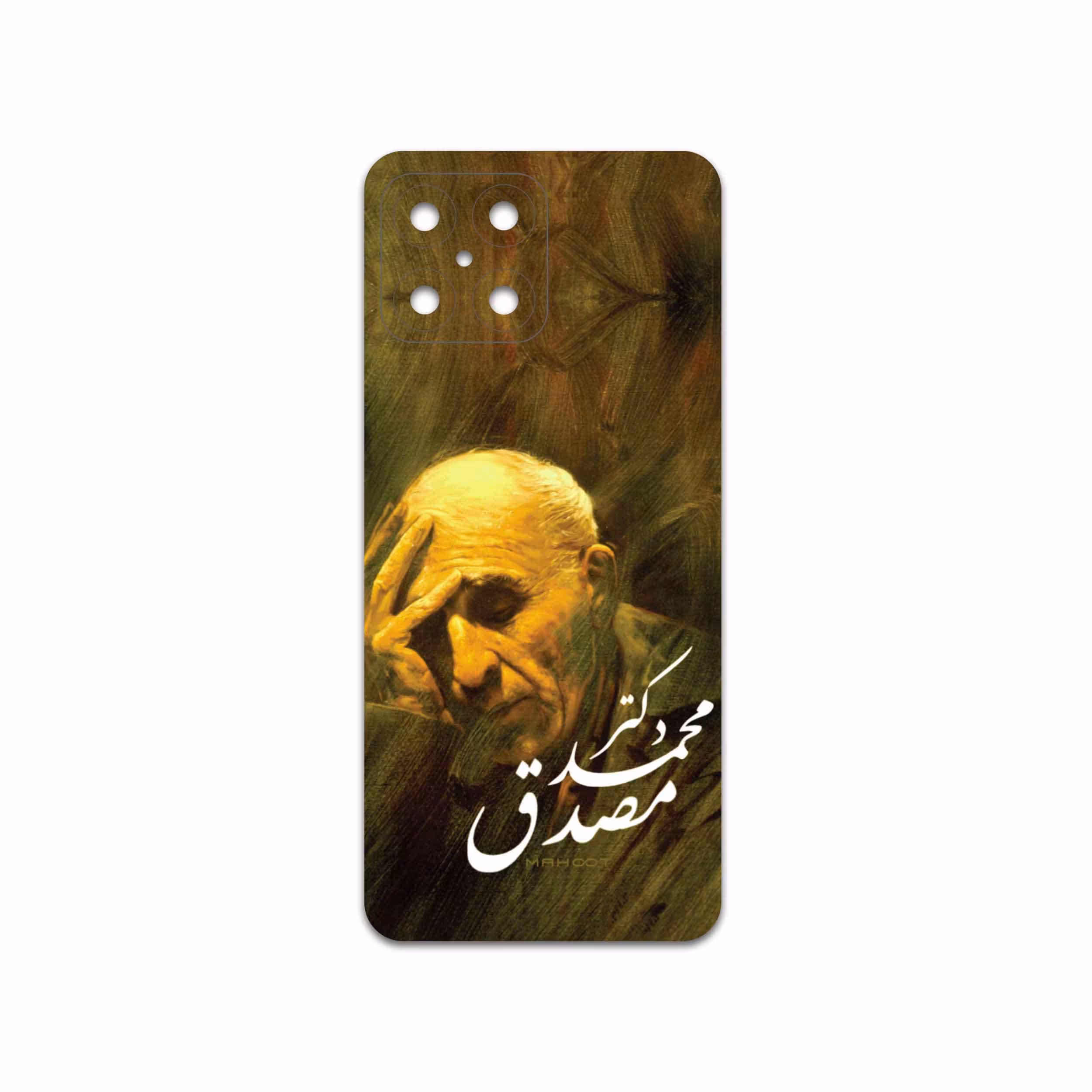 برچسب پوششی ماهوت مدل Dr-Mosadeq مناسب برای گوشی موبایل آنر X8