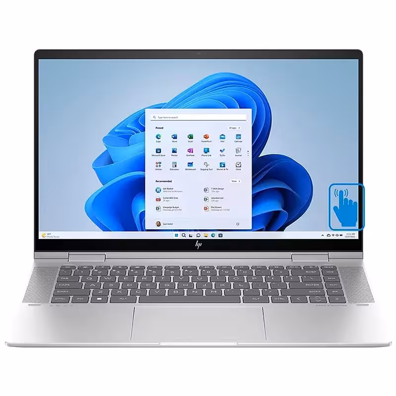 خرید و قیمت لپ تاپ 14 اینچی اچ پی مدل ENVY 14-ES1023DX Core 7 16GB 1TB Iris Xe