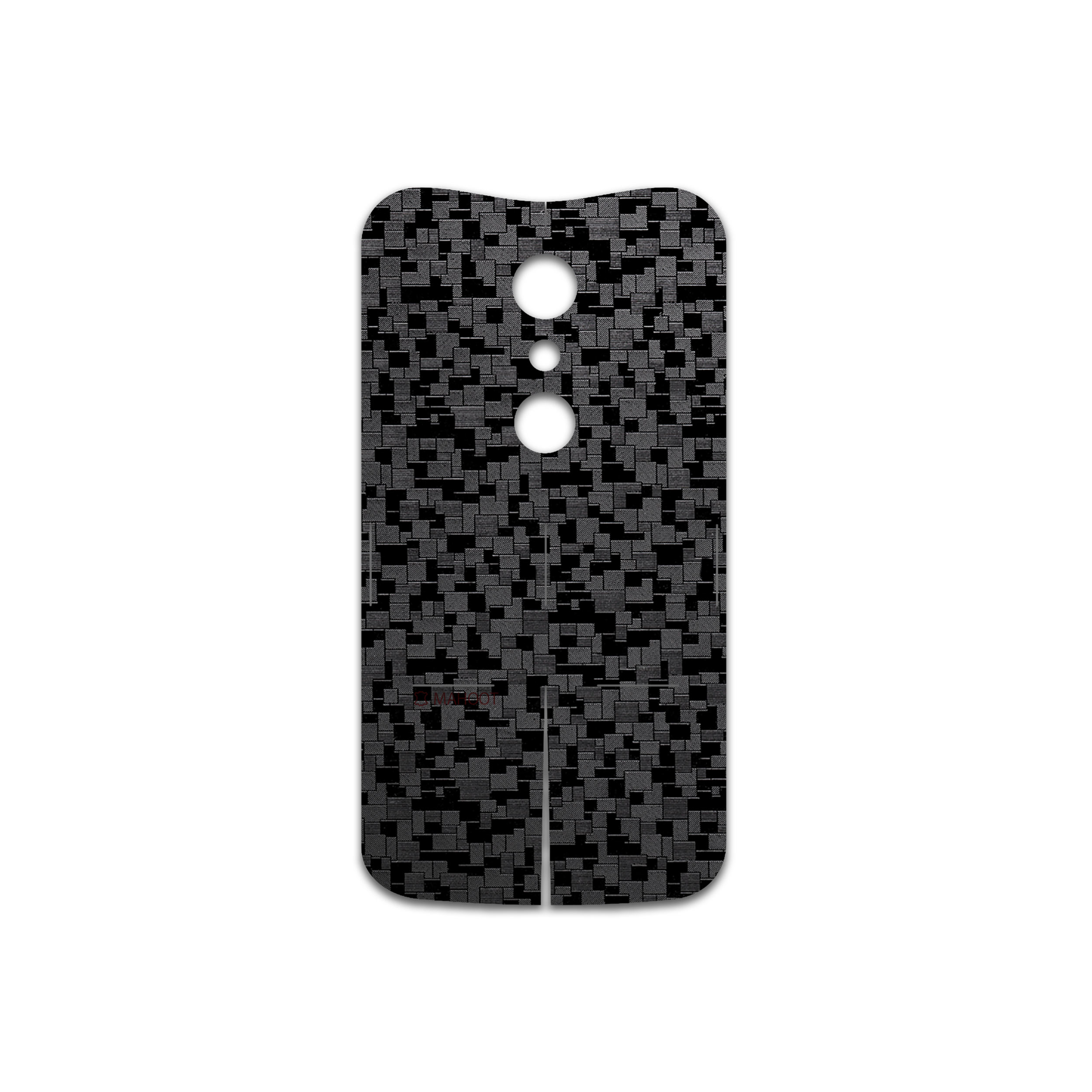 برچسب پوششی ماهوت مدل Black-Silicon مناسب برای گوشی موبایل موتورولا Moto G 2nd gen
