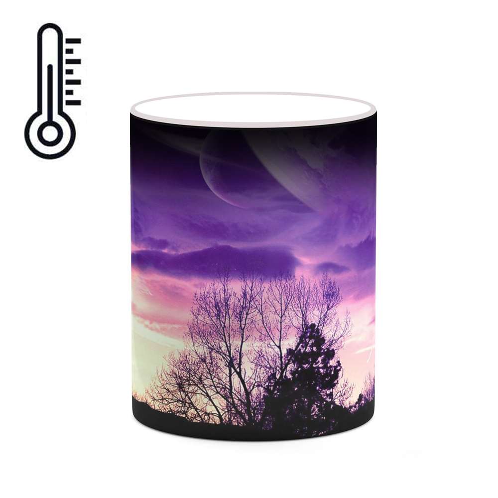 ماگ حرارتی کاکتی طرح فضا و کهکشان مدل mgh20061