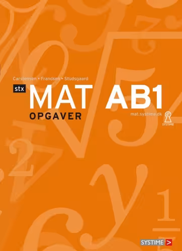 خرید و دانلود نسخه کامل کتاب Mat AB1 : opgaver : stx