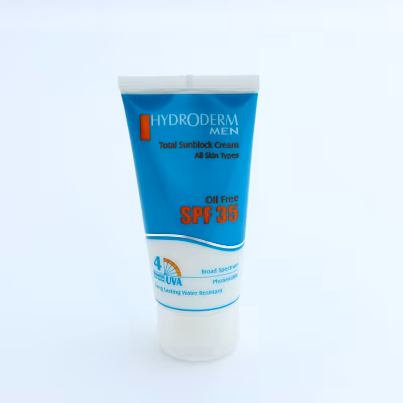 کرم ضدآفتاب آقایان spf35 هیدرودرم 90313