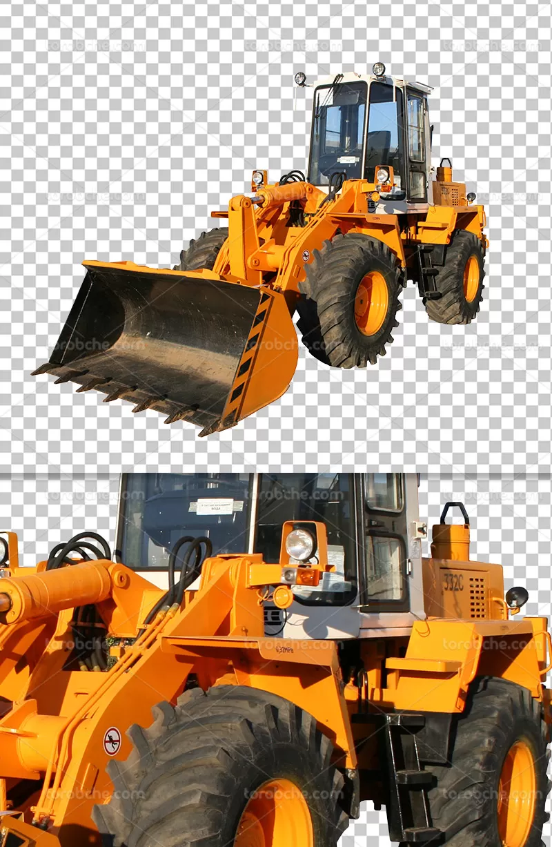 عکس بولدوزر دوربری | گرافیک با طعم تربچه