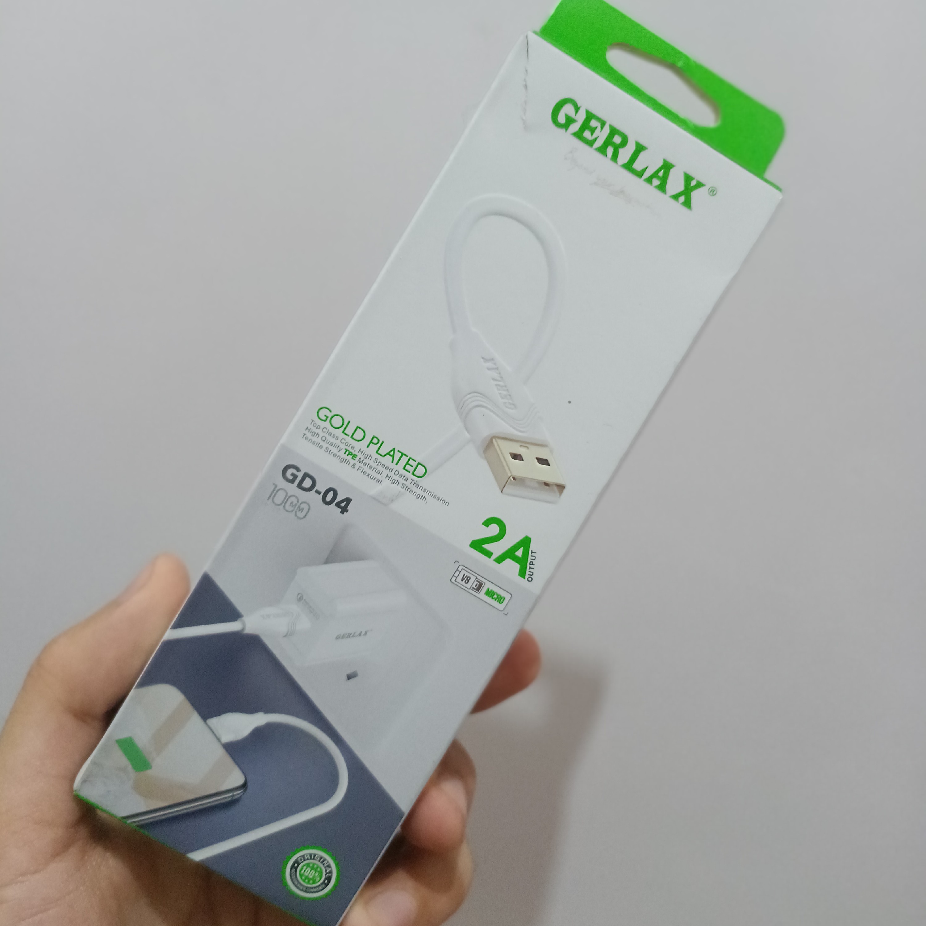 کابل شارژ میکرو برند gerlax