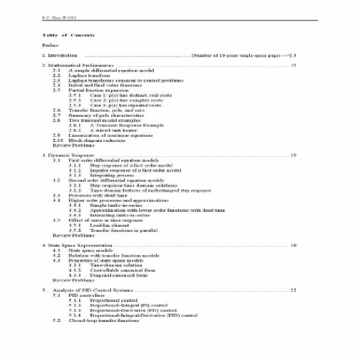 خرید و دانلود نسخه کامل کتاب Chemical Process Control: A First Course with MATLAB