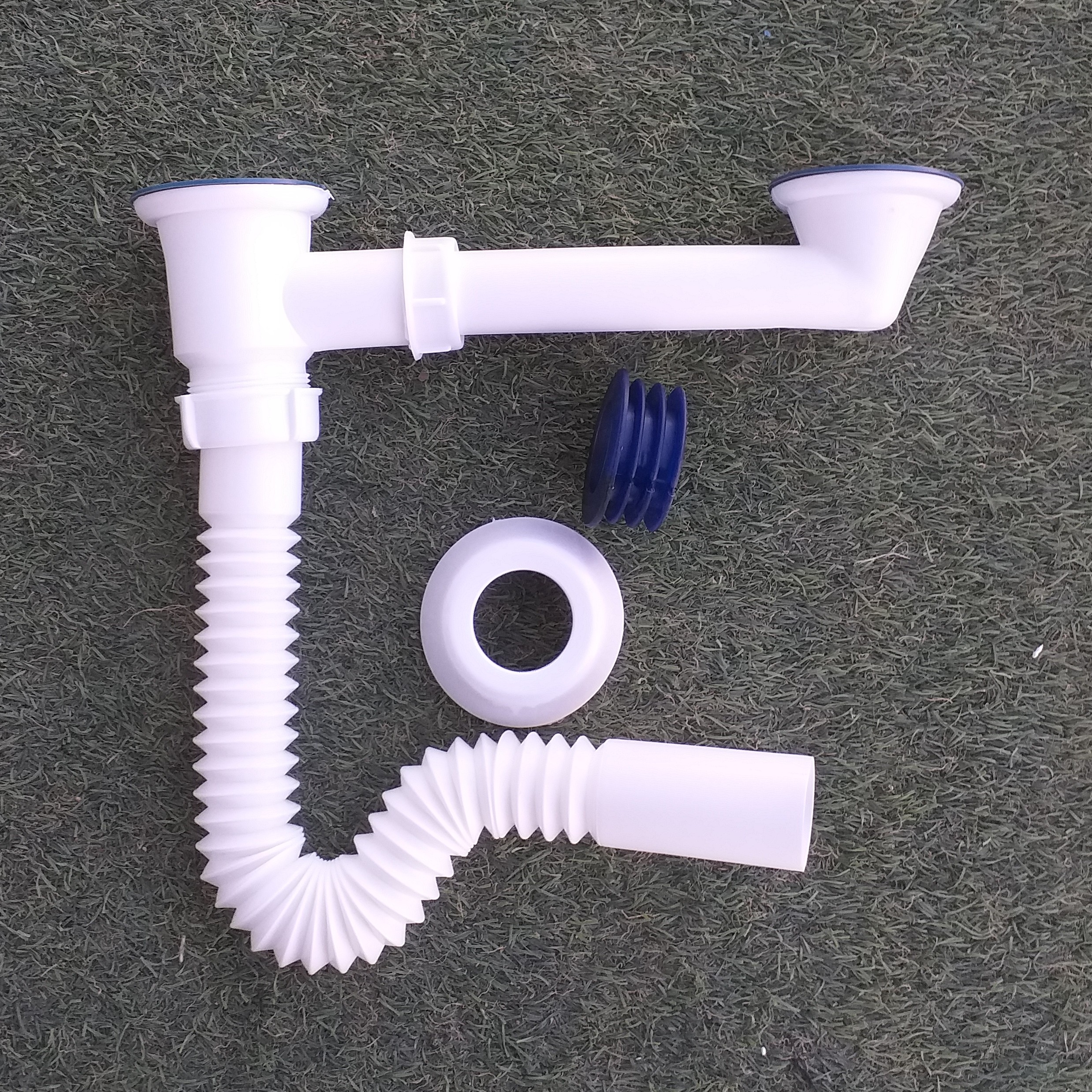 سیفون دو لگنه بدون مخزن