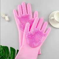 دستکش اسکاچ دار سیلیکونی