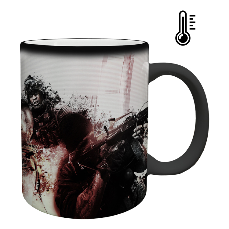 ماگ حرارتی مدل بازی کال آف دیوتی call of duty کد 44