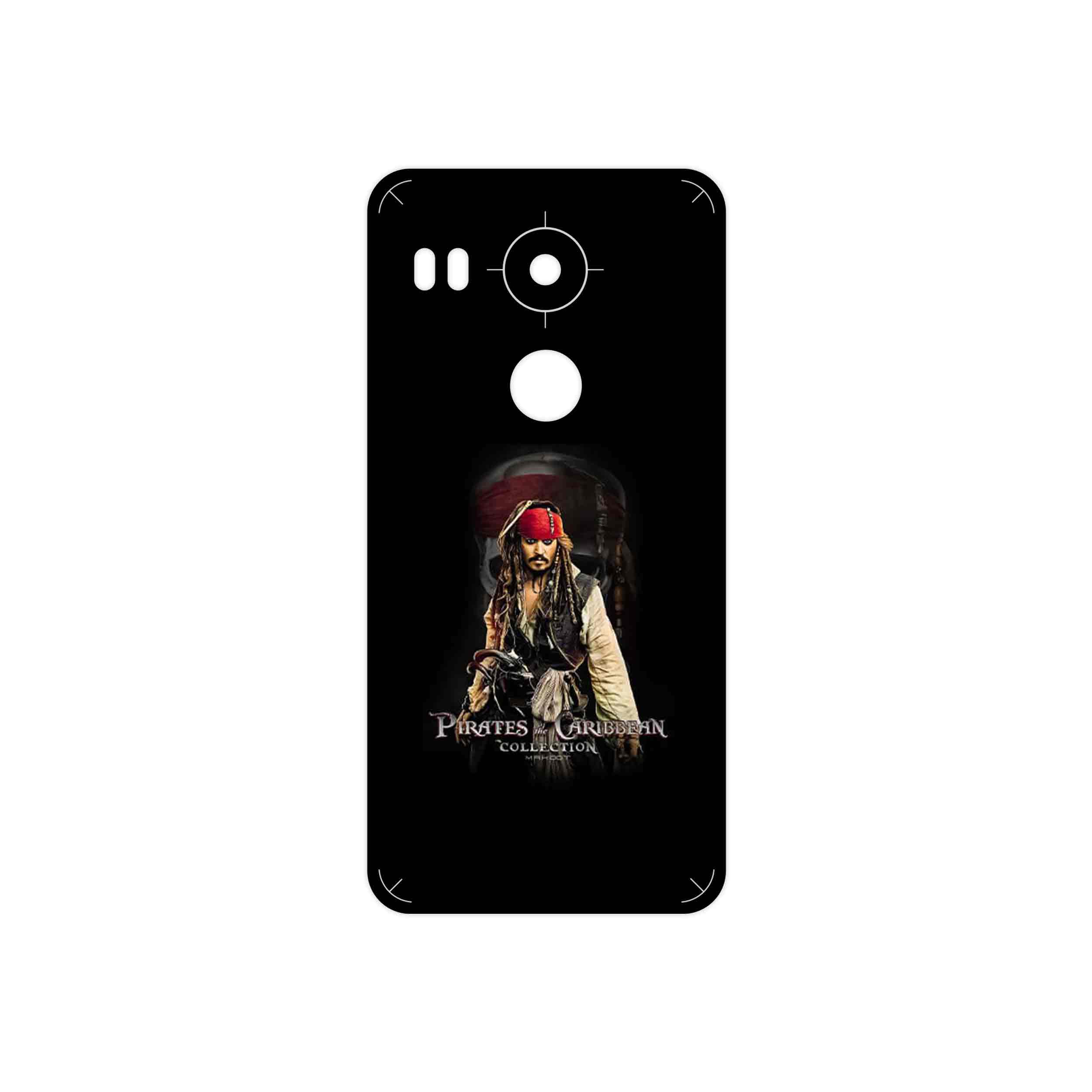 برچسب پوششی ماهوت مدل PIRATES OF THE CARIBBEAN مناسب برای گوشی موبایل گوگل Nexus 5X