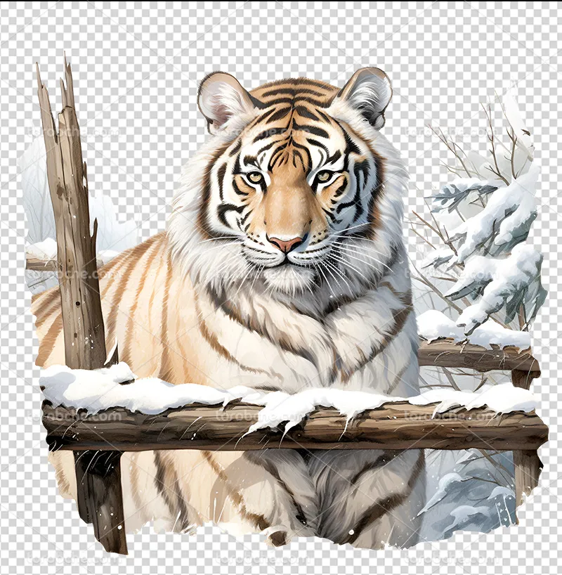 عکس PNG ببر | گرافیک با طعم تربچه