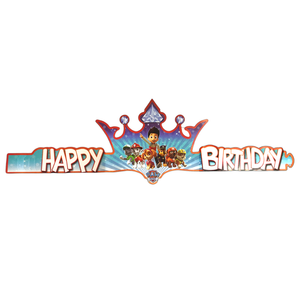 تاج تولد مسترتم طرح سگهای نگهبان پلاس بسته 6 عددی