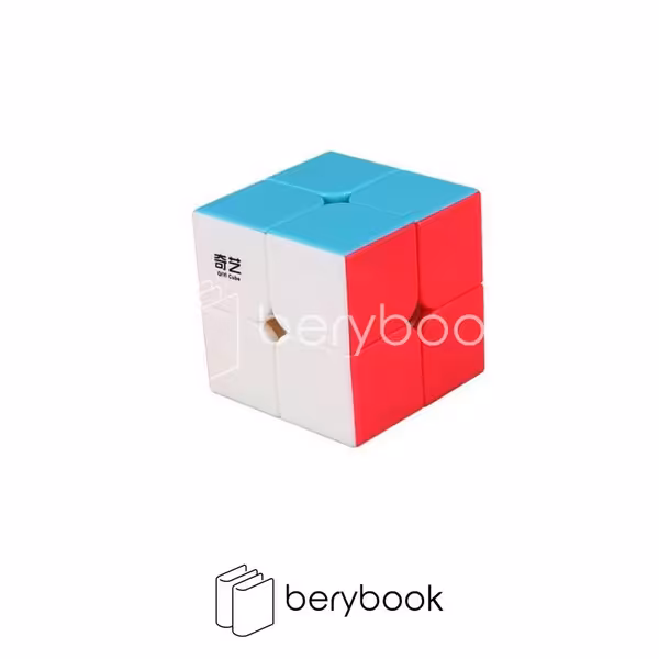QY Toys / روبیک / 2*2 / خود رنگ / نئون / No.EQY763