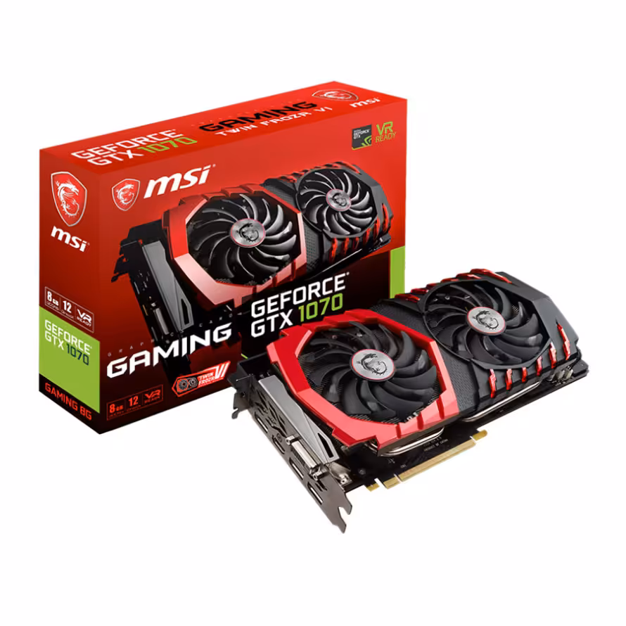 کارت گرافیک ام اس آی GTX 1070 Gaming 8GB