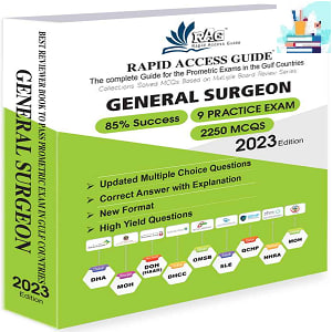 General Surgeon Exam Book Prometric Questions MCQ 2023