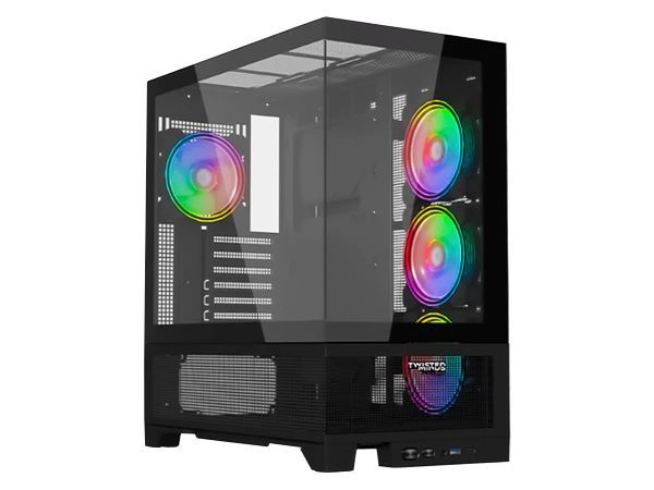 خرید کیس Twisted Minds Phantek 07 Black با بهترین قیمت