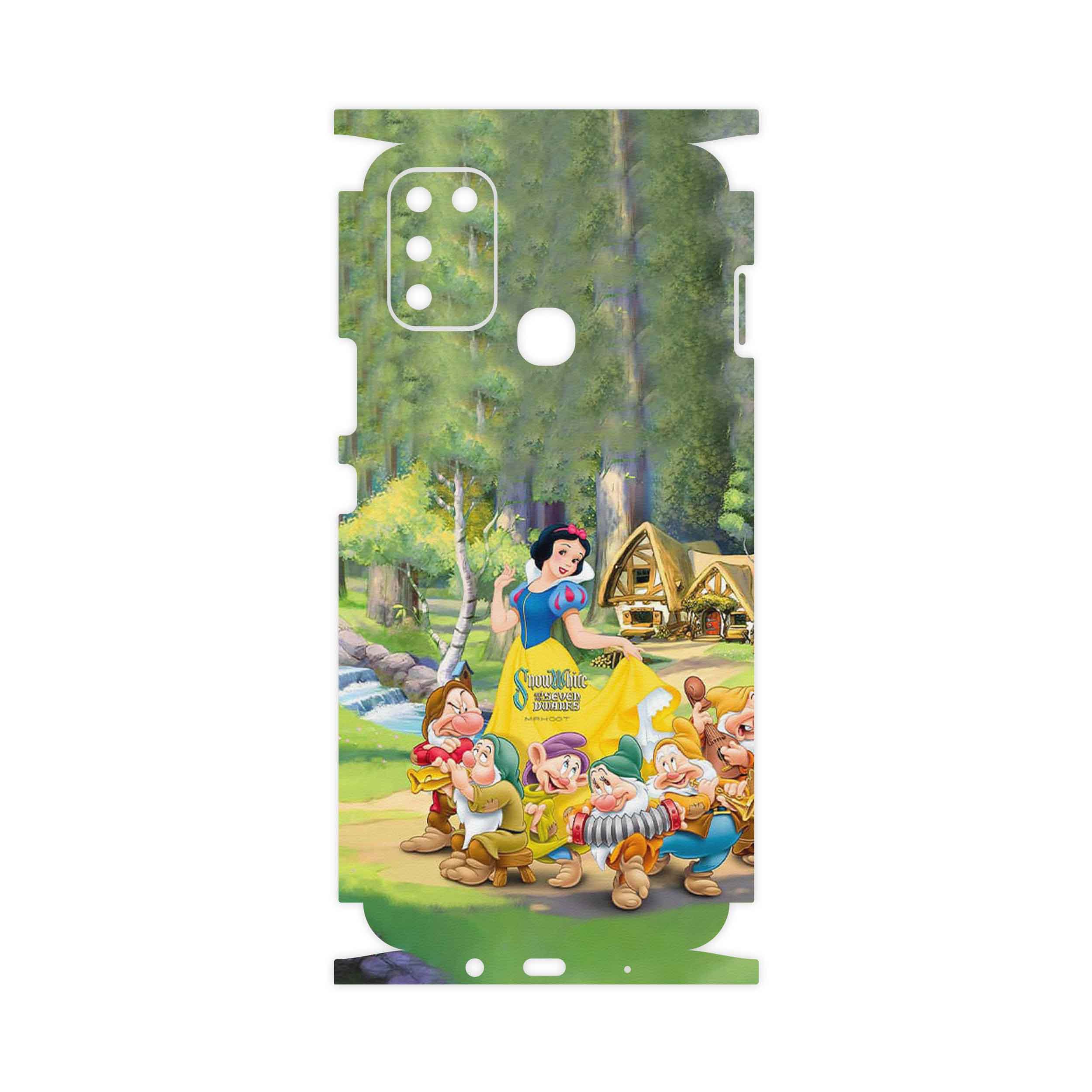 برچسب پوششی ماهوت مدل Snow White-FullSkin مناسب برای گوشی موبایل اینفینیکس Hot 10 Play