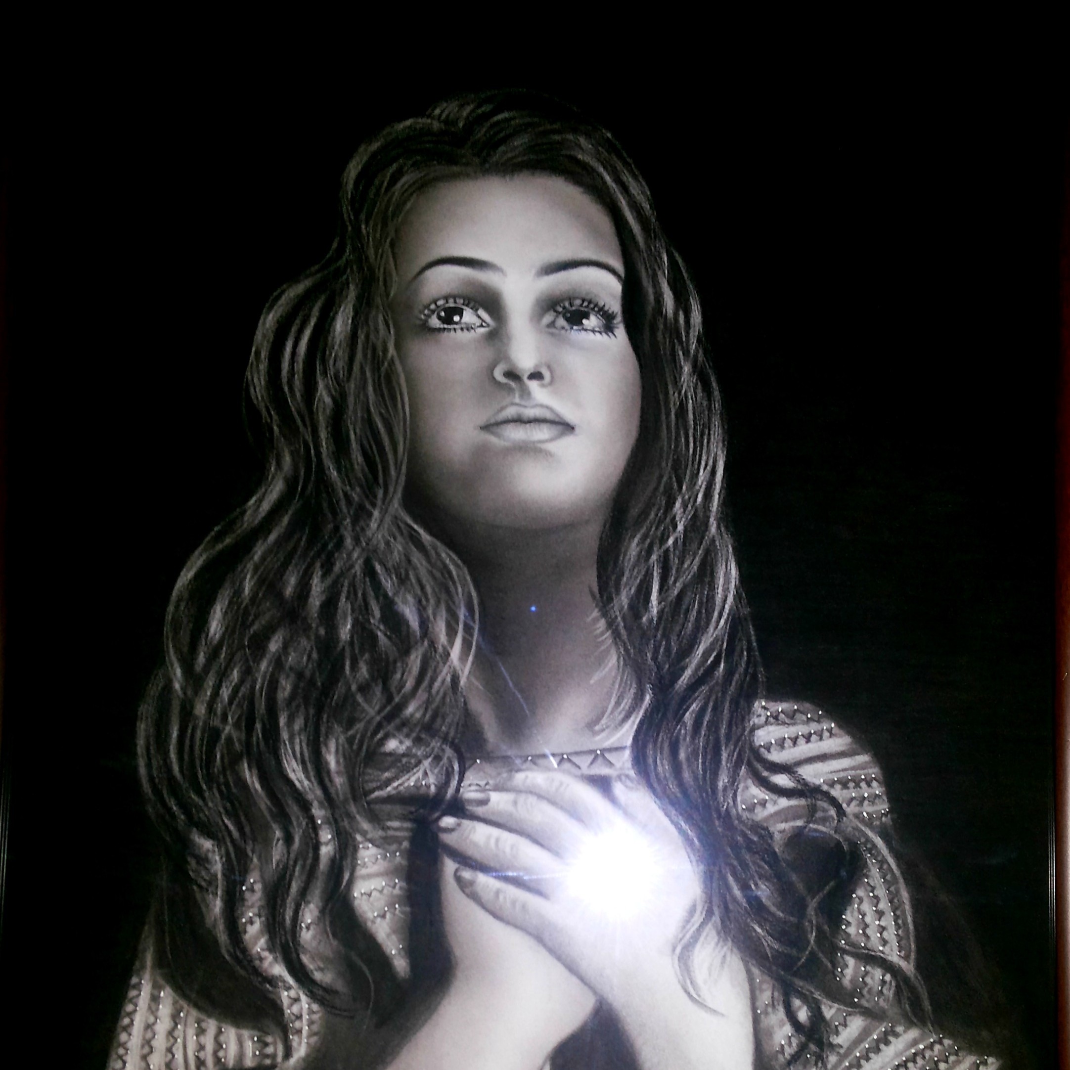 تابلو نقاشی دختر