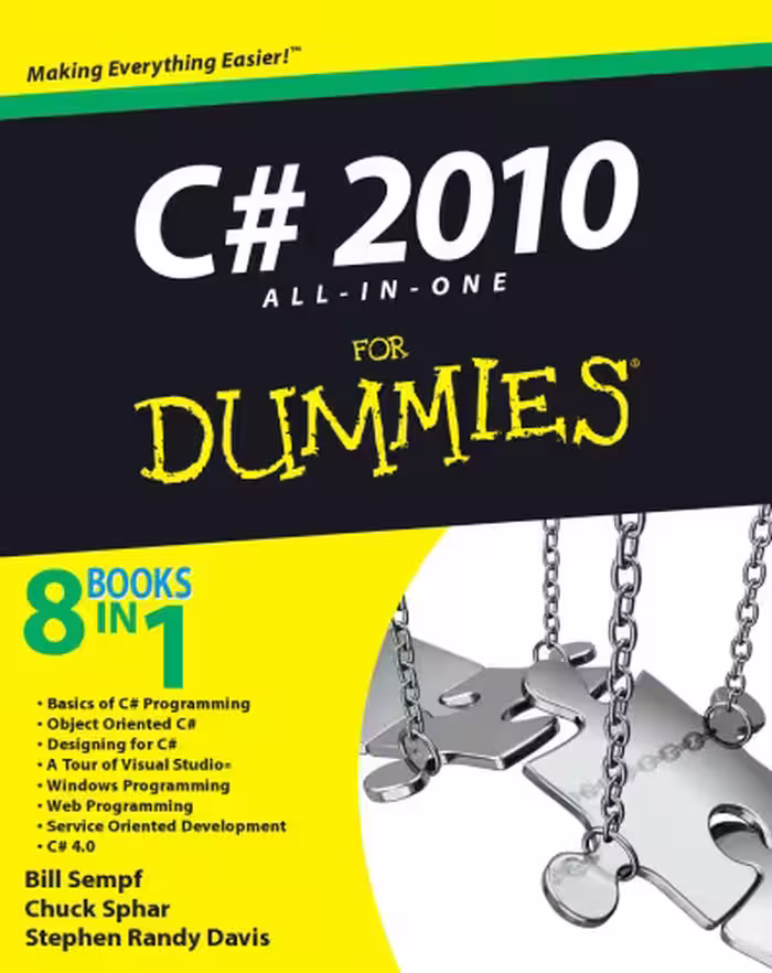 خرید و دانلود نسخه کامل کتاب C# 2010 All-in-One For Dummies
