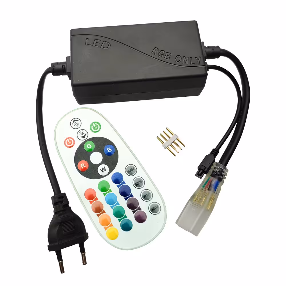 ریموت مدل کنترل ریسه شلنگی RGB 