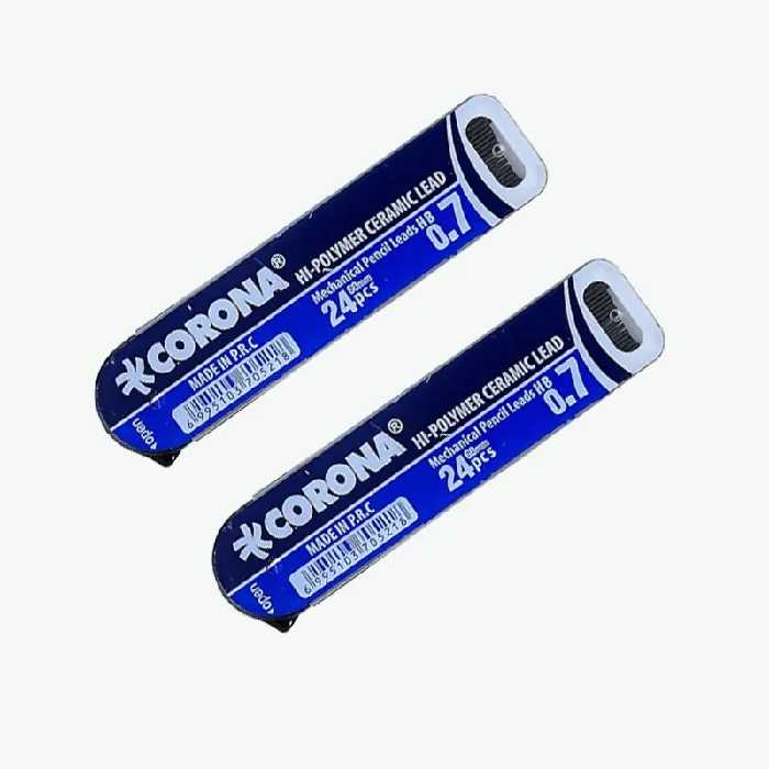 نوک مداد نوکی 0.7 میلی متری کرونا (24 عددي)