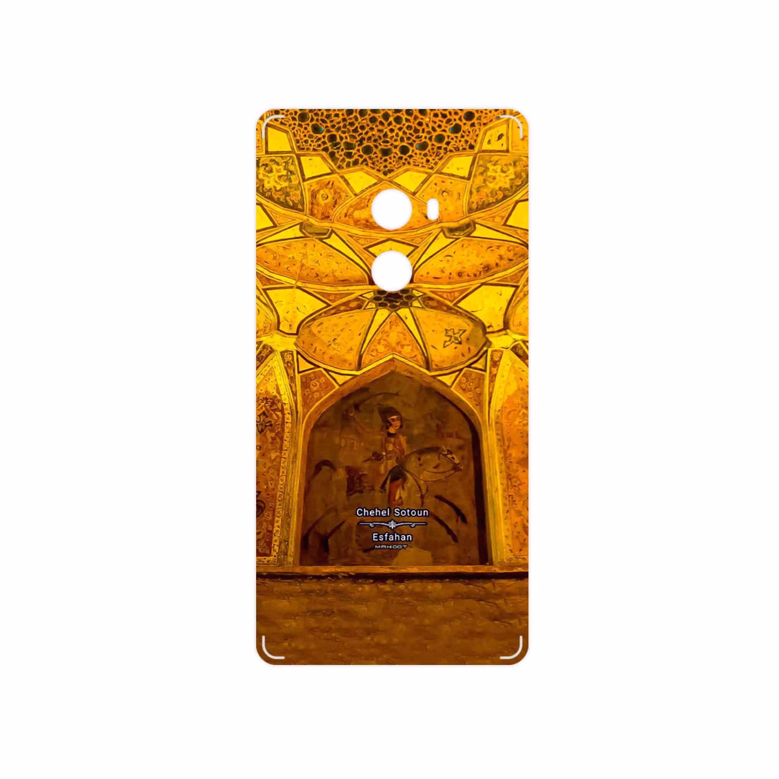 برچسب پوششی ماهوت مدل Chehel Sotoun Palace مناسب برای گوشی موبایل شیائومی Mi Mix 2