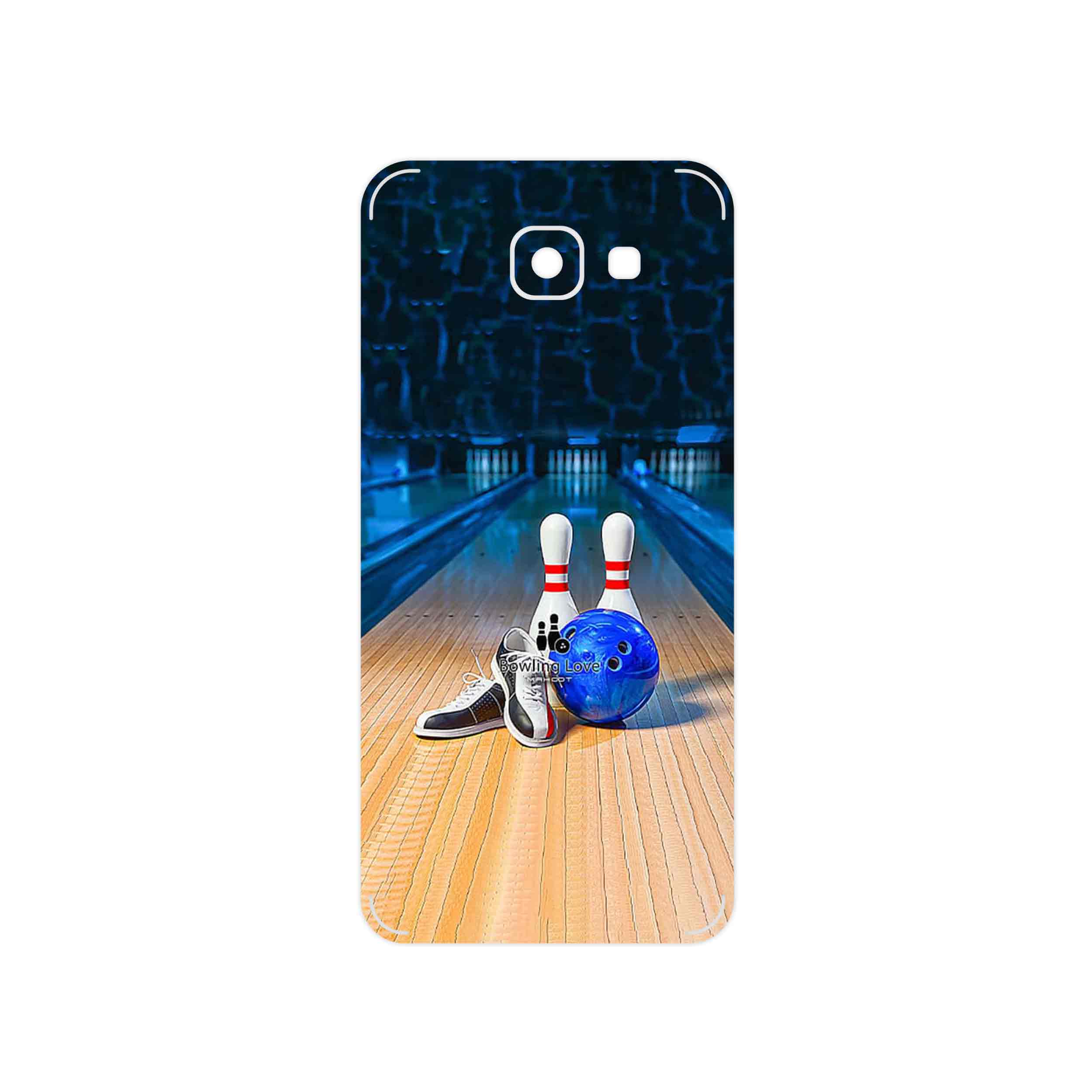 برچسب پوششی ماهوت مدل Bowling مناسب برای گوشی موبایل سامسونگ Galaxy A8 2016