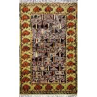 فرش دستبافت یک و نیم متری طرح مدرن کد AA451