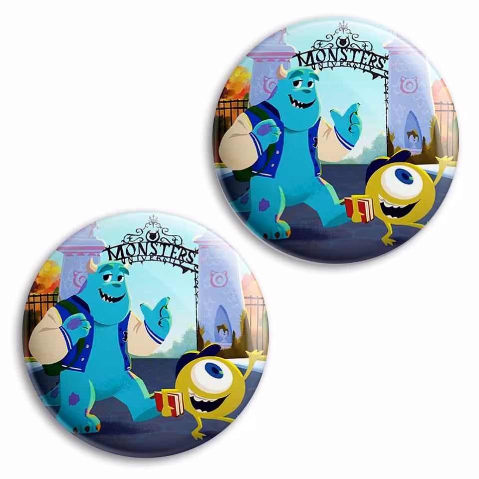 پیکسل پرمانه طرح کارخانه هیولاها کد pm2n.35435 مجموعه 2 عددی