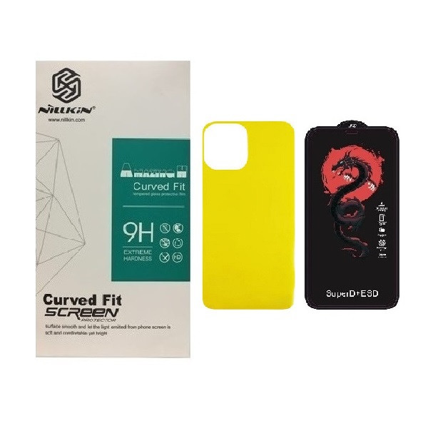 محافظ صفحه نمایش  مدل HORO مناسب برای گوشی موبایل اپل iPhone 13 Pro Max به همراه محافظ پشت گوشی | کالا برتری