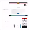 برچسب پوششی ماهوت مدل Matte-White مناسب برای تبلت سامسونگ Galaxy Tab S 10.5 2014 T800