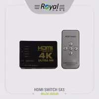 سوييچ ROYAL HDMI 5PORT - یاسین کامپیوتر
