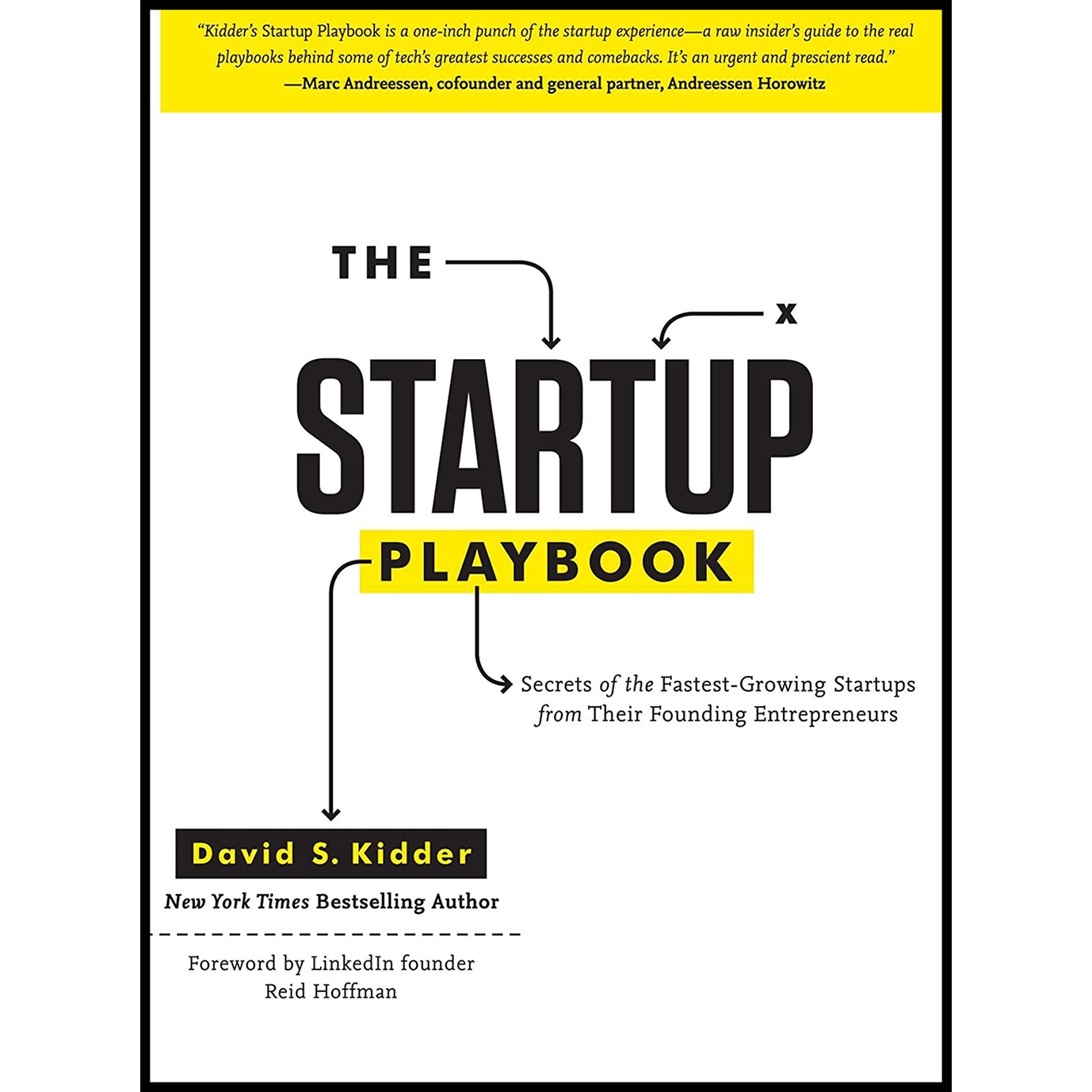 کتاب The Startup Playbook اثر David Kidder and Reid Hoffman انتشارات Chronicle Books