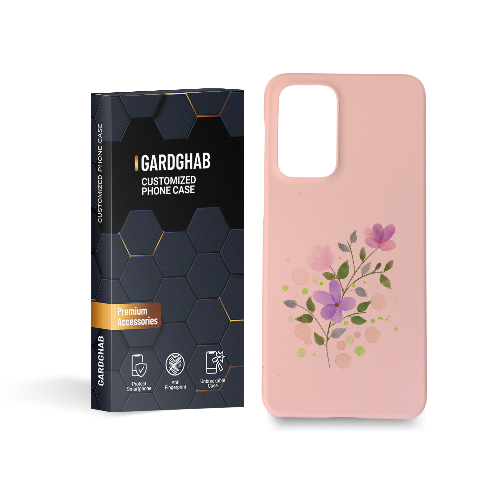  کاور گارد قاب مدل گل مناسب برای گوشی موبایل سامسونگ Galaxy A33