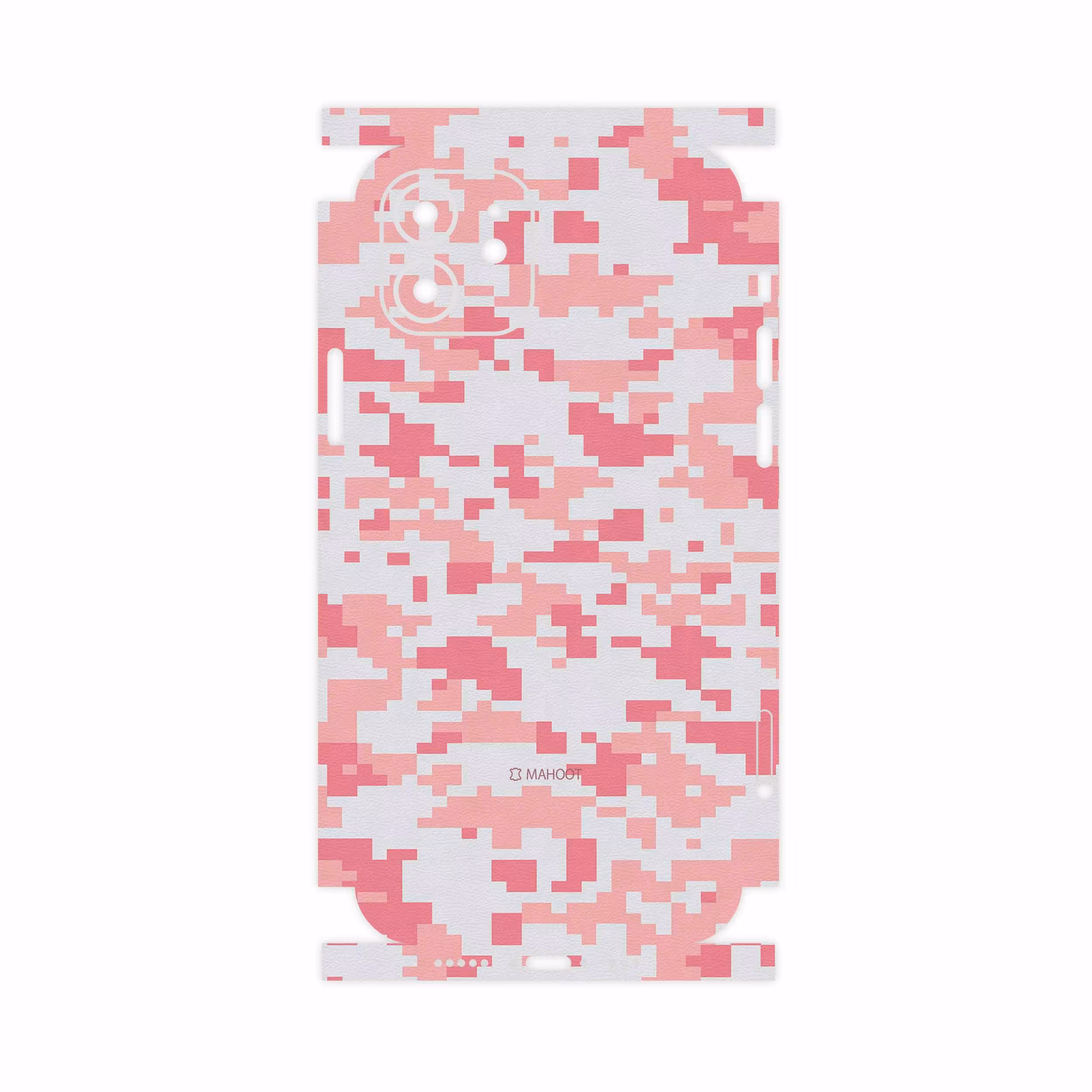 برچسب پوششی ماهوت مدل Army-Pink-pixel-FullSkin مناسب برای گوشی موبایل اپل iPhone 12