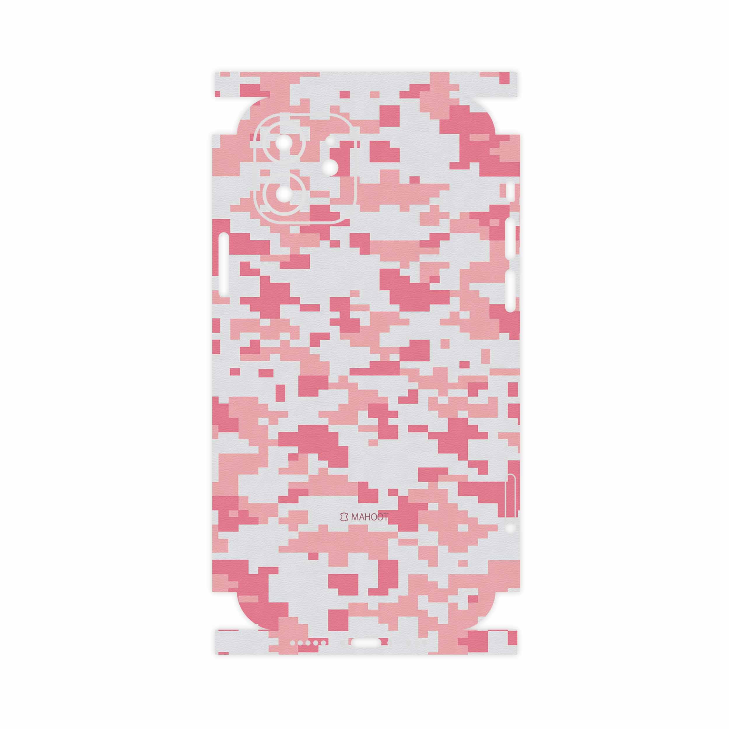 برچسب پوششی ماهوت مدل Army-Pink-pixel-FullSkin مناسب برای گوشی موبایل اپل iPhone 12